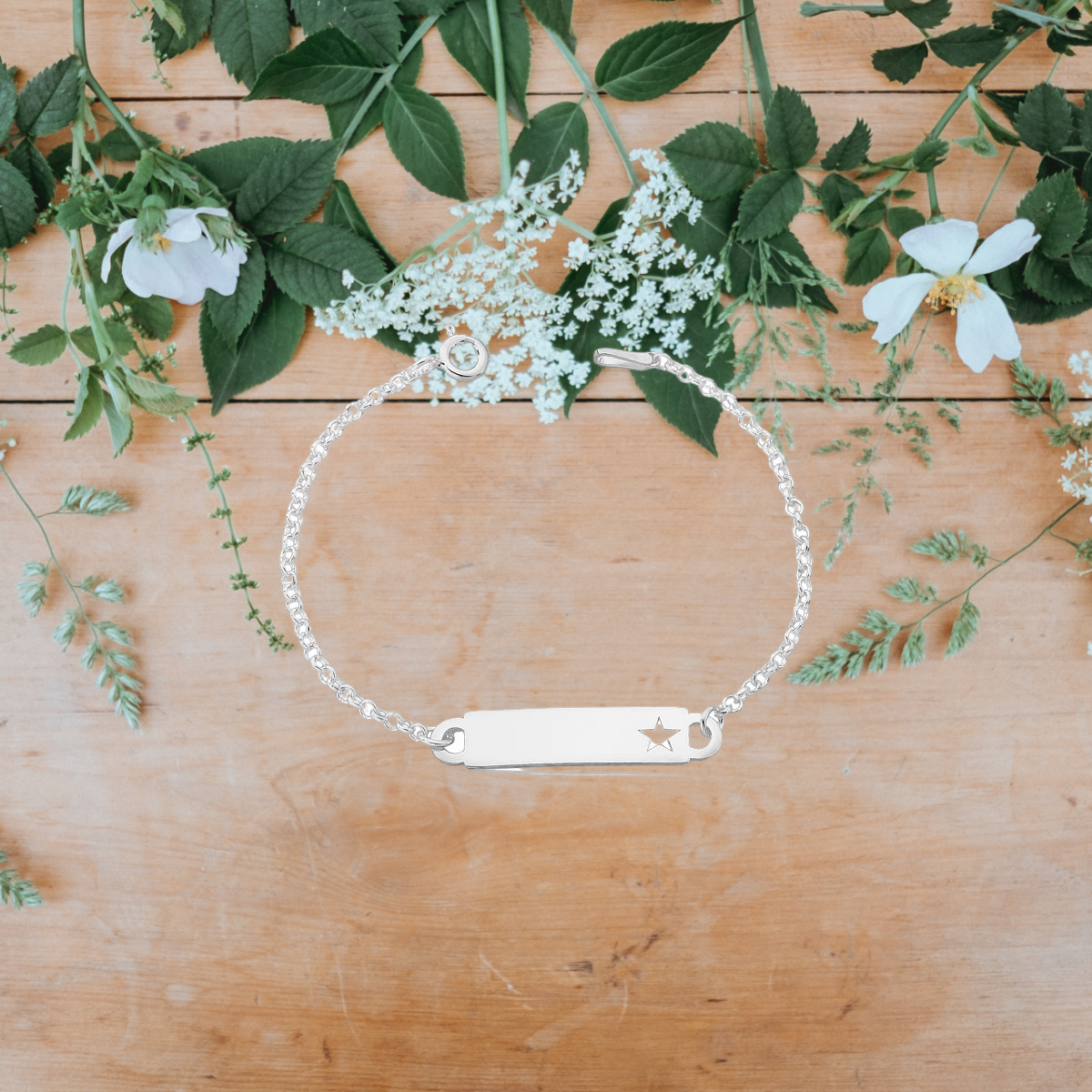 PULSEIRA CHAPA INFANTIL ESTRELA