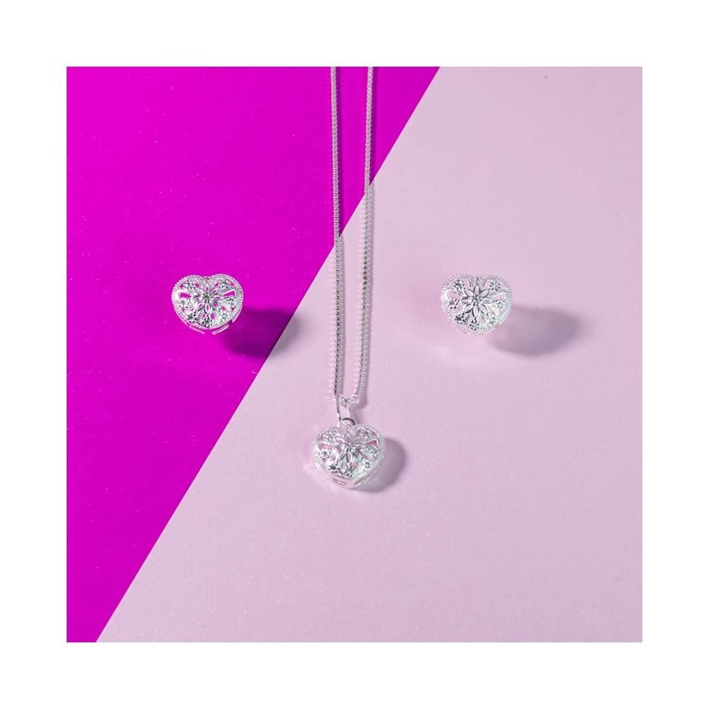 CONJUNTO CORAÇÃO ABAULADO COM PEDRAS