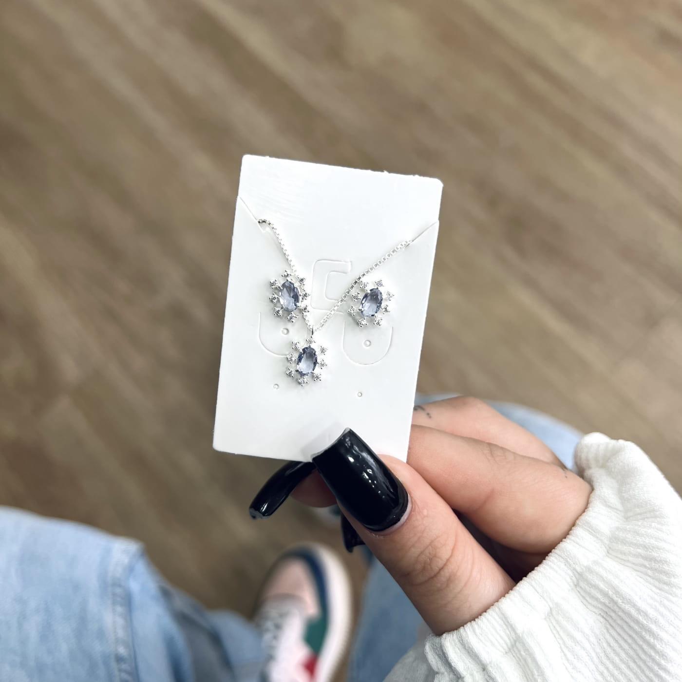 CONJUNTO OVAL COM MOLDURA EM VOLTA