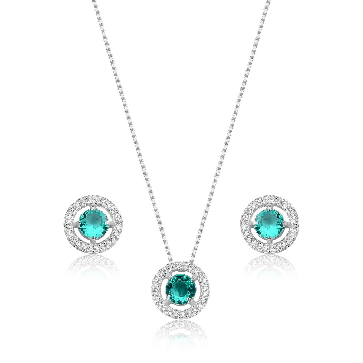 CONJUNTO REDONDO MOLDURA CRAVEJADO