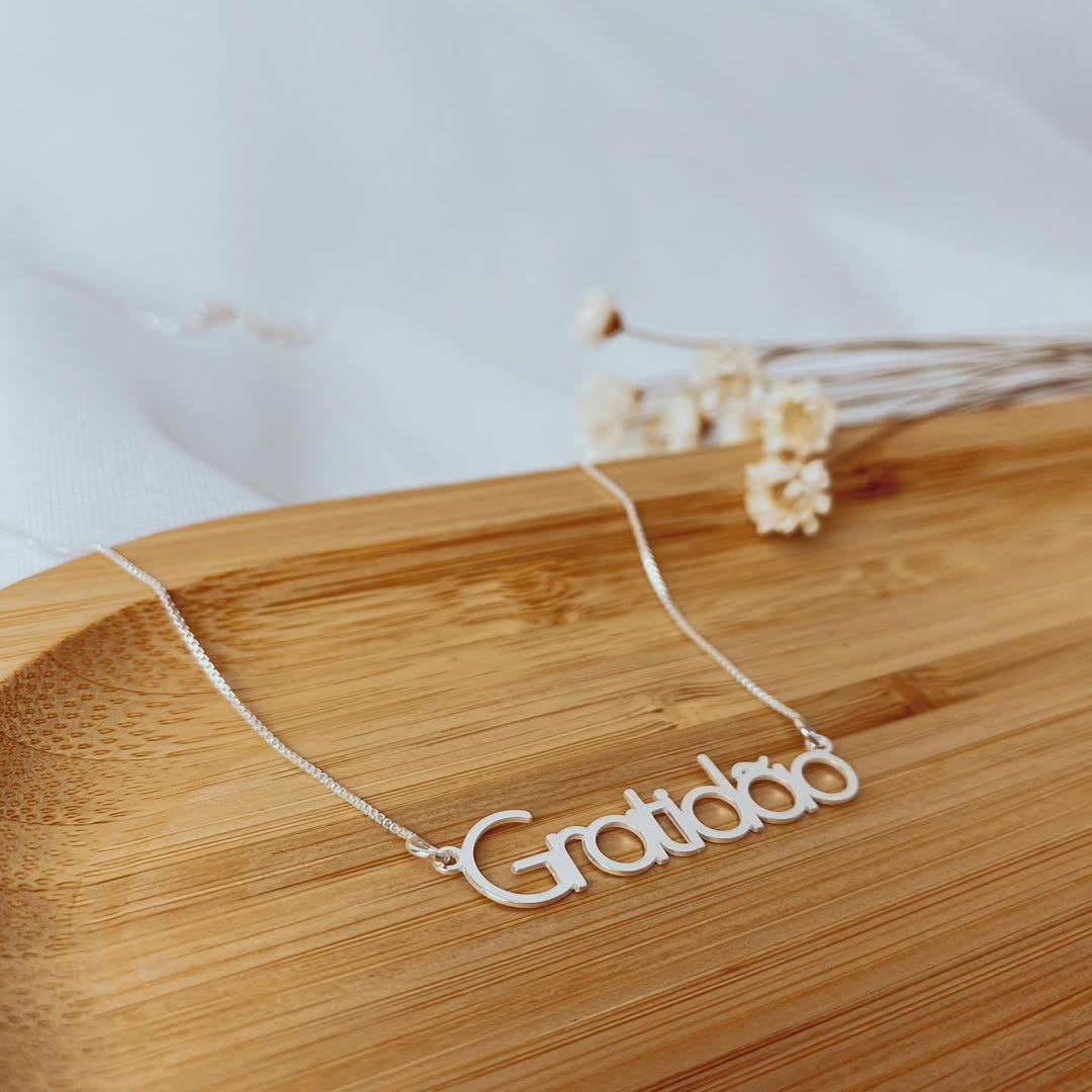 GARGANTILHA GRATIDÃO