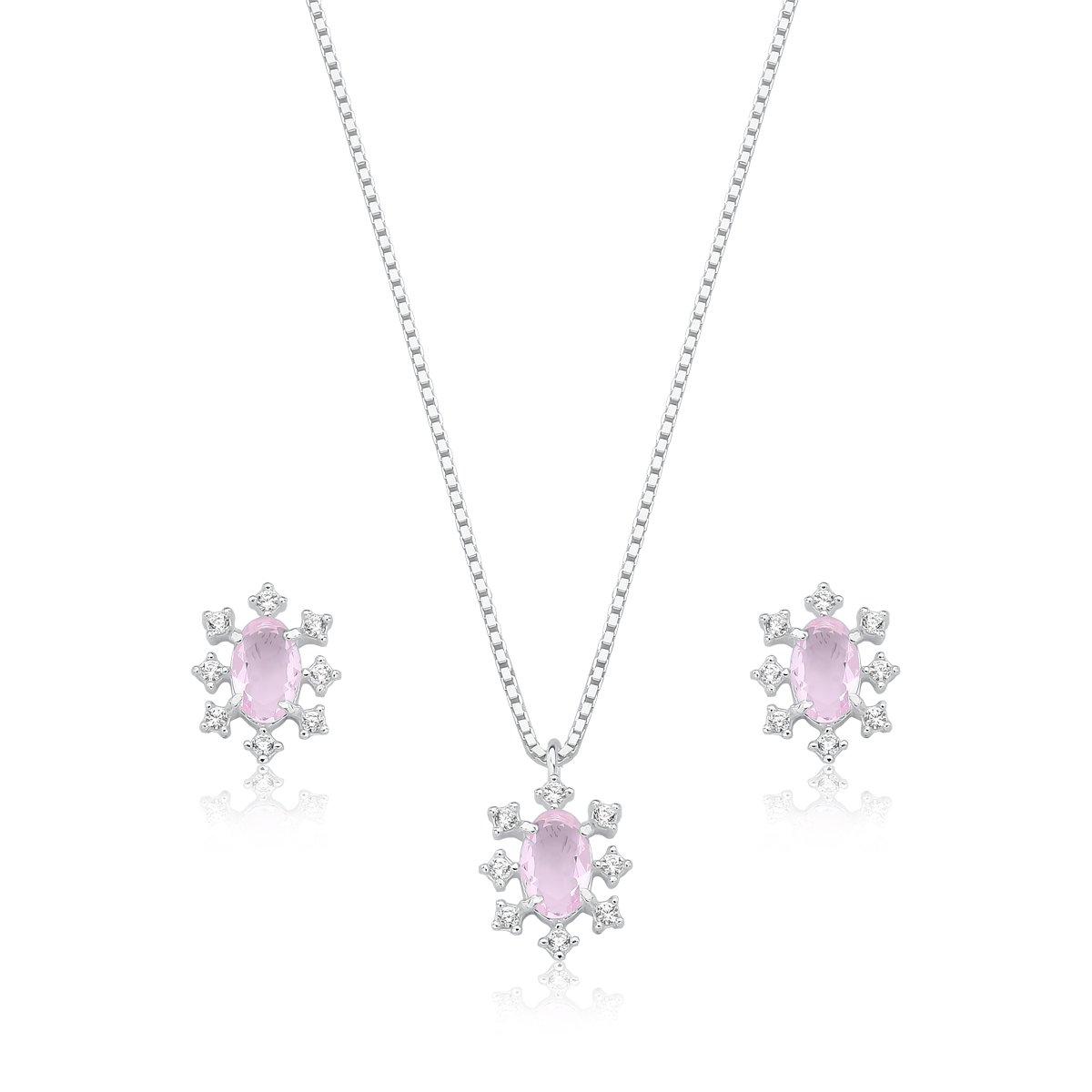 CONJUNTO OVAL COM MOLDURA EM VOLTA